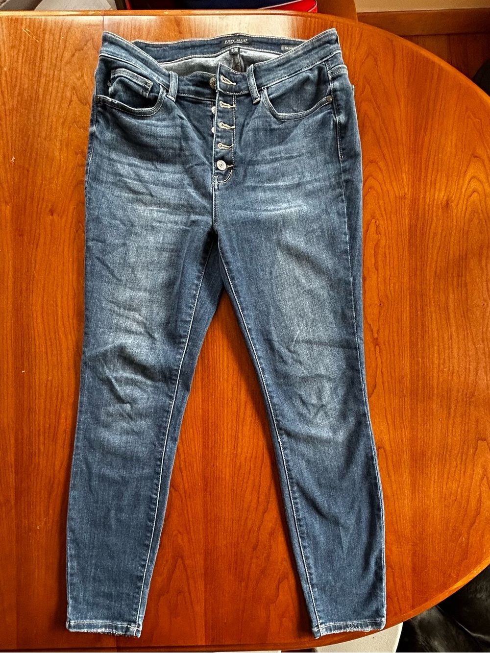 Women’s Judy Blue Skinny Fit Button Fly Jeans Size 11/30